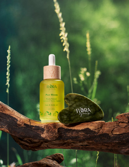 Hydration Pack: Pure Bloom Oil + Gua Sha